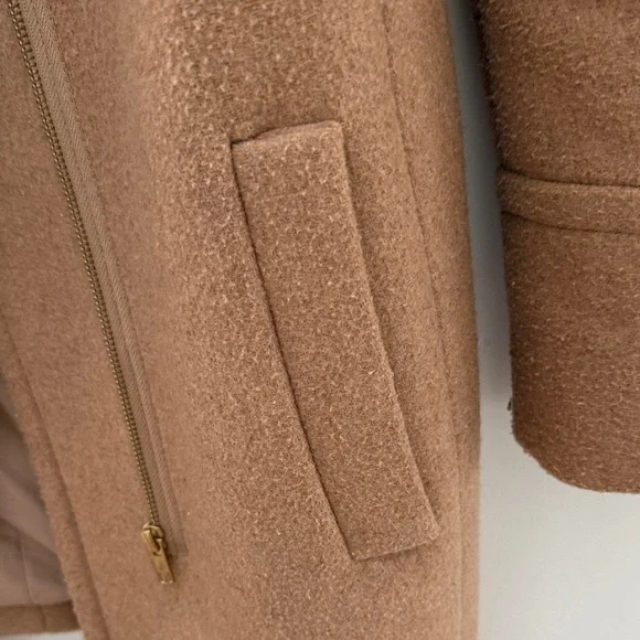 J. Crew Camel Wool Coat - Picture 5 of 5